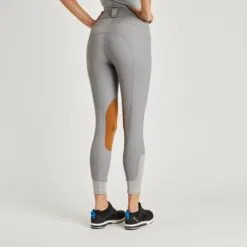 Hadley High-Rise Breeches By SmartPak - Knee Patch - Clearance! 23 Hadley High-Rise Breeches By SmartPak - Knee Patch - Clearance! -Smartpak Equine Shop 33067 stormgrey 4