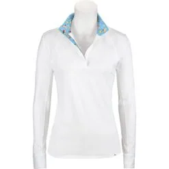 RJ Classics Maddie Long Sleeve Show Shirt W/ 37.5 Temperature Regulating Technology - Clearance -Smartpak Equine Shop 33198 summercocktails 1