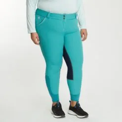 Piper Evolution Mid-rise Breeches By SmartPak - Full Seat - Clearance! -Smartpak Equine Shop 33428 darkeucalyptuslight 1447