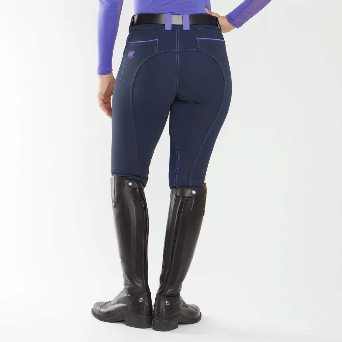 Piper Evolution Mid-rise Breeches By SmartPak - Knee Patch - Clearance! 12 Piper Evolution Mid-rise Breeches By SmartPak - Knee Patch - Clearance! - Image 12