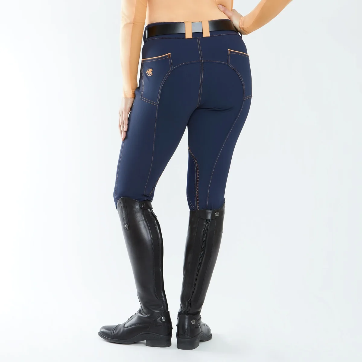 Piper Evolution Mid-rise Breeches By SmartPak - Knee Patch - Clearance! 7 Piper Evolution Mid-rise Breeches By SmartPak - Knee Patch - Clearance! - Image 7