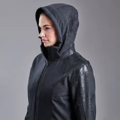 Hadley Waterproof Winter Insulated Jacket By SmartPak 21 Hadley Waterproof Winter Insulated Jacket By SmartPak -Smartpak Equine Shop 33434 black waterdrops onfigure 8348