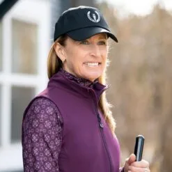 Kerrits Transition Stretch Fleece Vest - Clearance! -Smartpak Equine Shop 33531 raisin l1