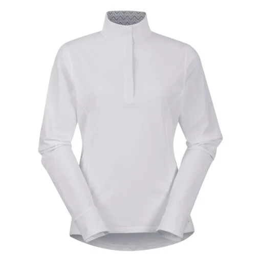 Kerrits Winter Circuit Show Shirt -Smartpak Equine Shop 33547 white front