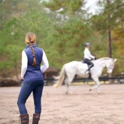 Hadley Riding Vest By SmartPak -Smartpak Equine Shop 34006 navy lifestyle 1