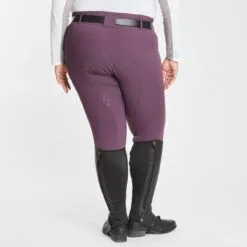 Hadley Curvy Fit Grip Breeches By SmartPak- Full Seat - Clearance! -Smartpak Equine Shop 34028 darkplum 1094