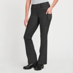 Piper Fusion Boot Cut Breech By SmartPak- Full Seat -Smartpak Equine Shop 34031 black 3a