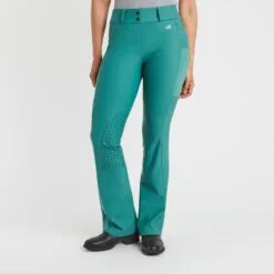 Piper Fusion Boot Cut Breech By SmartPak- Knee Patch - Clearance! -Smartpak Equine Shop 34032 jade 12073