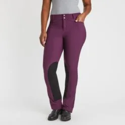 Kerrits Dynamic™ Extended Knee Patch Bootcut - Clearance! -Smartpak Equine Shop 34056 raisin 2