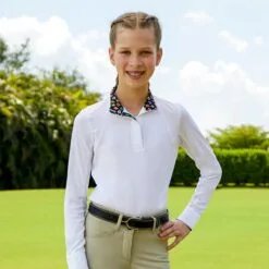 RJ Classics Maddie Jr Long Sleeve Show Shirt W/ 37.5 Temperature Regulating Technology - Clearance! 13 RJ Classics Maddie Jr Long Sleeve Show Shirt W/ 37.5 Temperature Regulating Technology - Clearance! -Smartpak Equine Shop 34066 flipflops 1