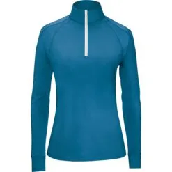 RJ Classics Sienna Long Sleeve W/ 37.5® Temperature Regulating Technology - Clearance! -Smartpak Equine Shop 34069 deepwater 1