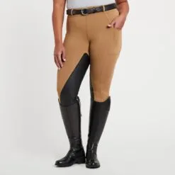 FITS PerforMax Pull On Full Seat Breeches - Clearance! -Smartpak Equine Shop 34123 sepia 1