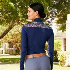 RJ Classics Ella Long Sleeve W/ 37.5® Temperature Regulating Technology - Clearance! 21 RJ Classics Ella Long Sleeve W/ 37.5® Temperature Regulating Technology - Clearance! -Smartpak Equine Shop 34208 medievalblue l2