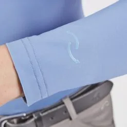 SmartTherapy® ThermoBalance® Ceramic Crew Long Sleeve Tee - Clearance! -Smartpak Equine Shop 34396 periwinkle 2714