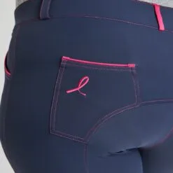 Piper Breast Cancer Awareness Evolution Breech By SmartPak - Knee Patch 10 Piper Breast Cancer Awareness Evolution Breech By SmartPak - Knee Patch -Smartpak Equine Shop 34406 34409 navypink 11411 copy