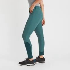 Hadley Mid-Rise Silicone Grip Breeches By SmartPak - Knee Patch 16 Hadley Mid-Rise Silicone Grip Breeches By SmartPak - Knee Patch -Smartpak Equine Shop 34408 darkemerald 4