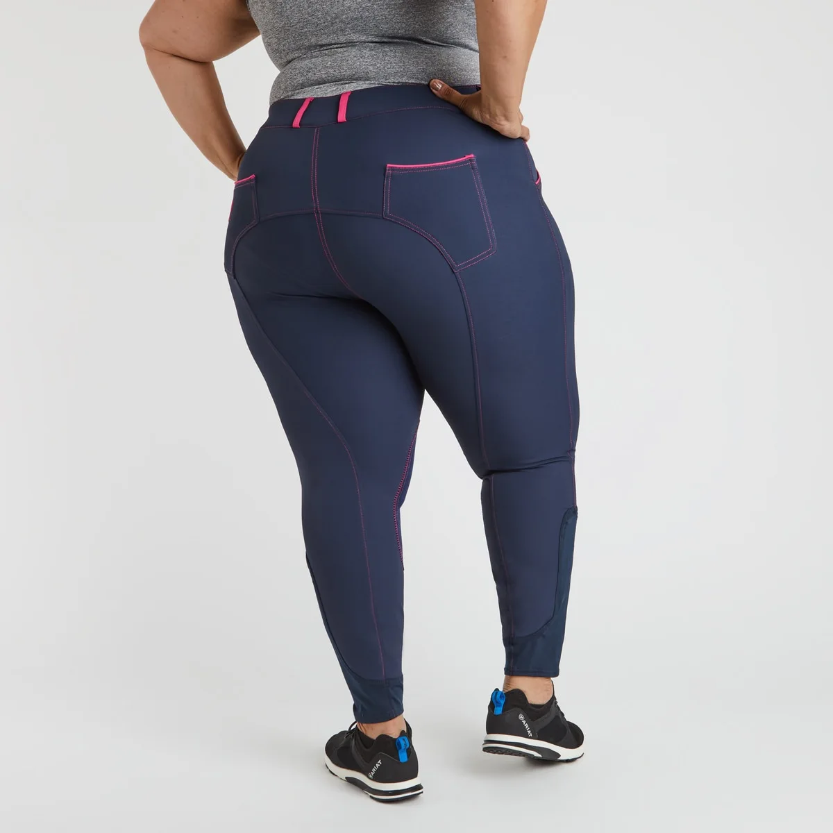 Piper Breast Cancer Awareness Evolution Breech By SmartPak - Knee Patch 3 Piper Breast Cancer Awareness Evolution Breech By SmartPak - Knee Patch - Image 3