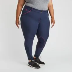 Piper Breast Cancer Awareness Evolution Breech By SmartPak - Knee Patch 9 Piper Breast Cancer Awareness Evolution Breech By SmartPak - Knee Patch -Smartpak Equine Shop 34409 navypink 11403