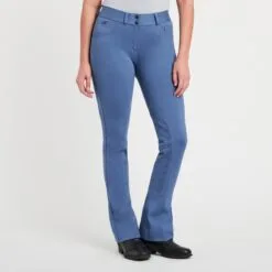 Piper Knit Mid-Rise Boot Cut Breeches By SmartPak - Knee Patch - Clearance! -Smartpak Equine Shop 34551 lake 3