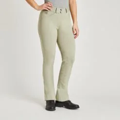 Piper Knit Mid-Rise Boot Cut Breeches By SmartPak - Knee Patch - Clearance! -Smartpak Equine Shop 34551 sage 2