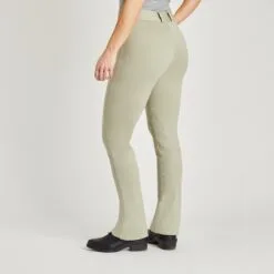 Piper Knit Mid-Rise Boot Cut Breeches By SmartPak - Knee Patch - Clearance! -Smartpak Equine Shop 34551 sage 4