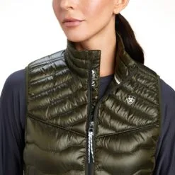 Ariat Ideal Down Vest - Clearance! 19 Ariat Ideal Down Vest - Clearance! -Smartpak Equine Shop 34573 forestmist 2