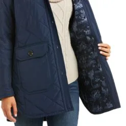 Ariat Belmont Shirt Jacket -Smartpak Equine Shop 34582 navy 3