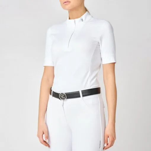 PS Of Sweden Irma Short Sleeve Shirt -Smartpak Equine Shop 34952 white 1