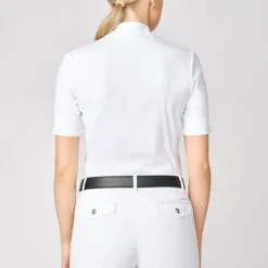 PS Of Sweden Irma Short Sleeve Shirt -Smartpak Equine Shop 34952 white 2