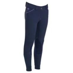 Piper Kids Evolution Breeches By SmartPak - Knee Patch - Clearance! -Smartpak Equine Shop 34956 navydarkiris 26519