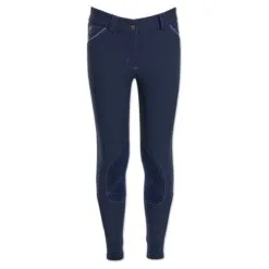 Piper Kids Evolution Breeches By SmartPak - Knee Patch - Clearance! -Smartpak Equine Shop 34956 navydarkiris 26521