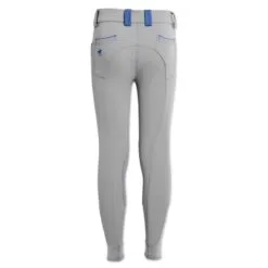 Piper Kids Evolution Breeches By SmartPak - Knee Patch - Clearance! -Smartpak Equine Shop 34956 warmgreydarkperiwinkle 16423