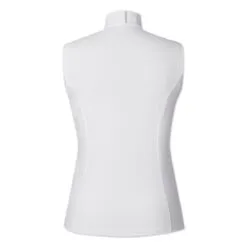 Kerrits Affinity Sleeveless Show Shirt -Smartpak Equine Shop 35260 whiteironbouquet 2