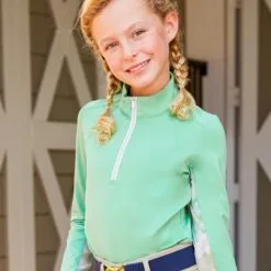 RJ Classics Lyla Jr Sun Shirt W/ 37.5 Temperature Regulating Technology - Clearance! -Smartpak Equine Shop 35348 grasshopper 1