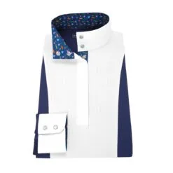 Essex Classics Luna Performance Long Sleeve Show Shirt -Smartpak Equine Shop 35497 sweetsnavy