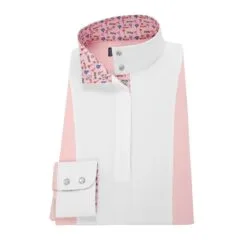Essex Classics Luna Performance Long Sleeve Show Shirt -Smartpak Equine Shop 35497 sweetspink