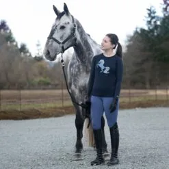 Kerrits Kids Free Frolic Base Layer Top -Smartpak Equine Shop 35837 ink 5