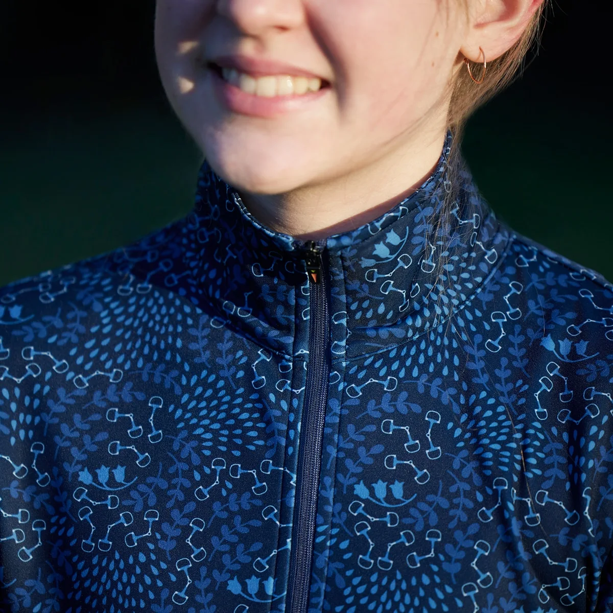 Kerrits Kids Rail Side Quarter Zip Tech Top 5 Kerrits Kids Rail Side Quarter Zip Tech Top - Image 5